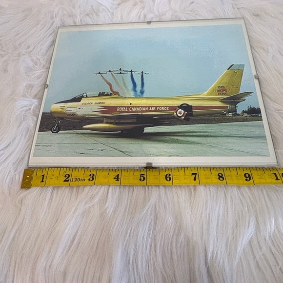 Vintage Royal Canadian Air Force Jet Print - Picture 2 of 4